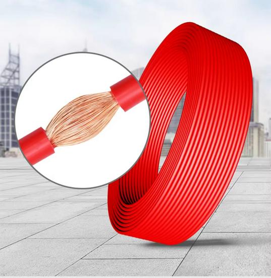 National Standard RV Copper Core Stranded Wire - Soft, Single Core, Electronic, Signal & Control Wire (0.3-1 Sq. mm)