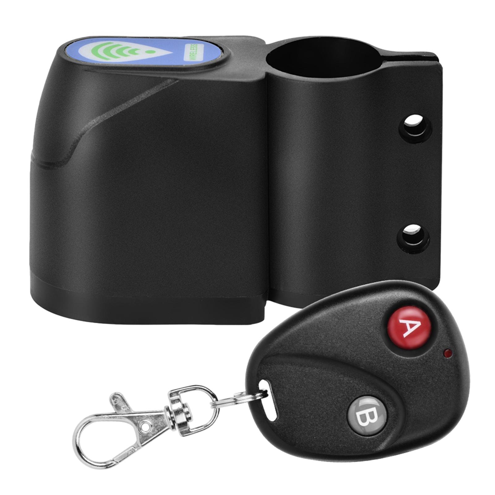 

Anti Theft Bike Lock Cycling Security Lock Wireless Remote Control Vibration Bicycle Alarm