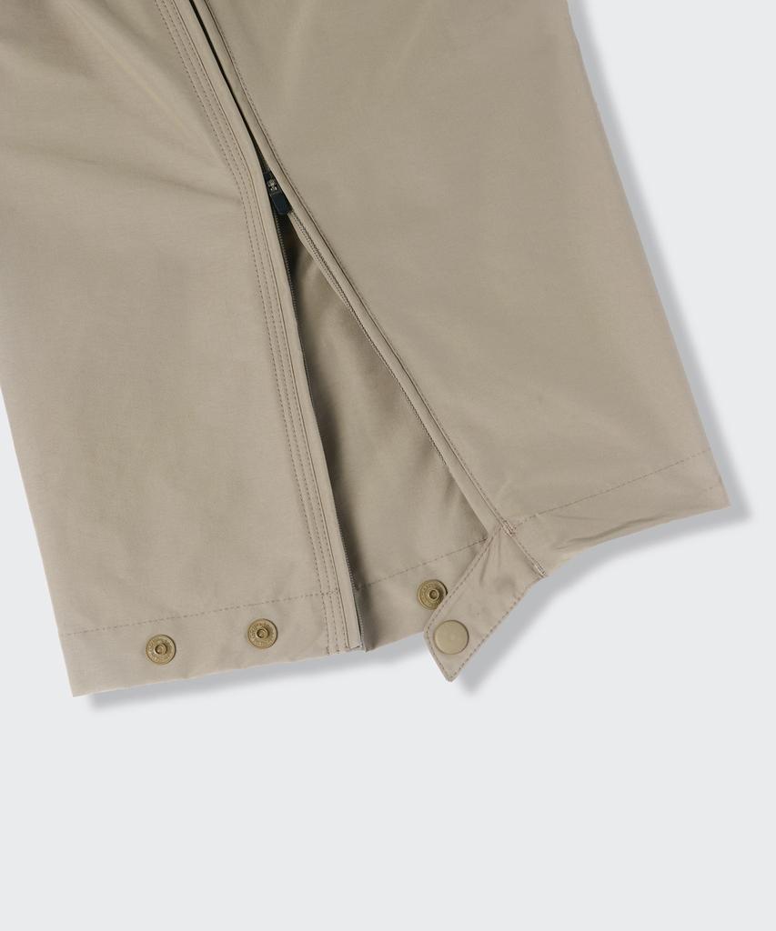 MUSINSA STANDARD [City Leisure] Np Side Zipper Parachute Pants [Leaf Beige]