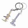 Ruler Mini Vernier Caliper Car Keychain Vernier Caliper Keychain Key Chain Keyring Measuring Gauge