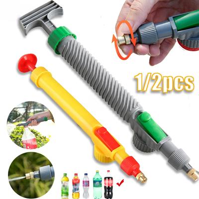 Pompa d'Aria ad Alta Pressione Spruzzatore Manuale Ugello Regolabile per Bottiglia da Bevanda Strumento per l'Innaffiamento del Giardino Spruzzatore Attrezzi da Giardinaggio