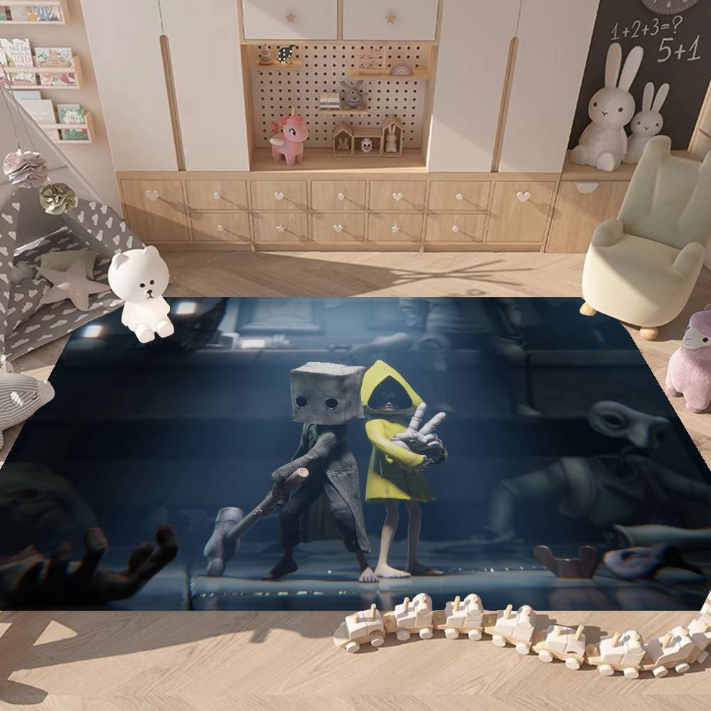 Adventure L-Little Game Nightmares Kitchen Mat Kids Room Bedroom Decoration Balcony Anti-Slip Doormat Living Room Alfombra 40x60cm