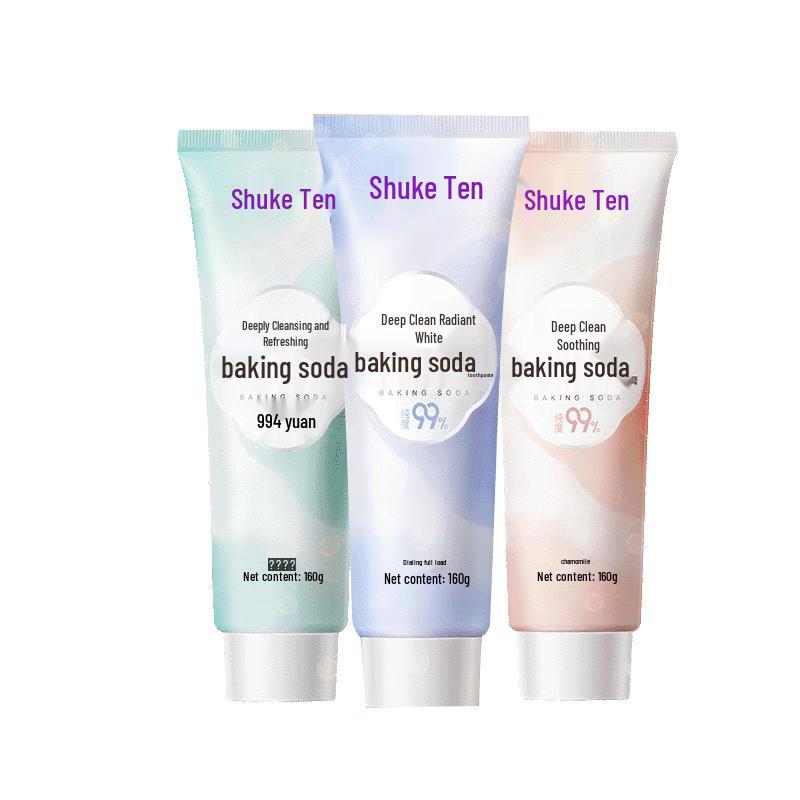 Shuke Baking Soda Oral Care Toothpaste 3-Pack