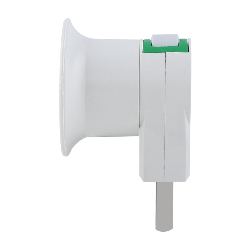 Wall Plug E27 Bulb Lamp Socket Mount Holder Adapter with Control