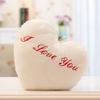 Luminous Pillow Heart Shape Cushion Colorful Glowing Pillow Plush Doll Led Light Toys Gift For Kids 