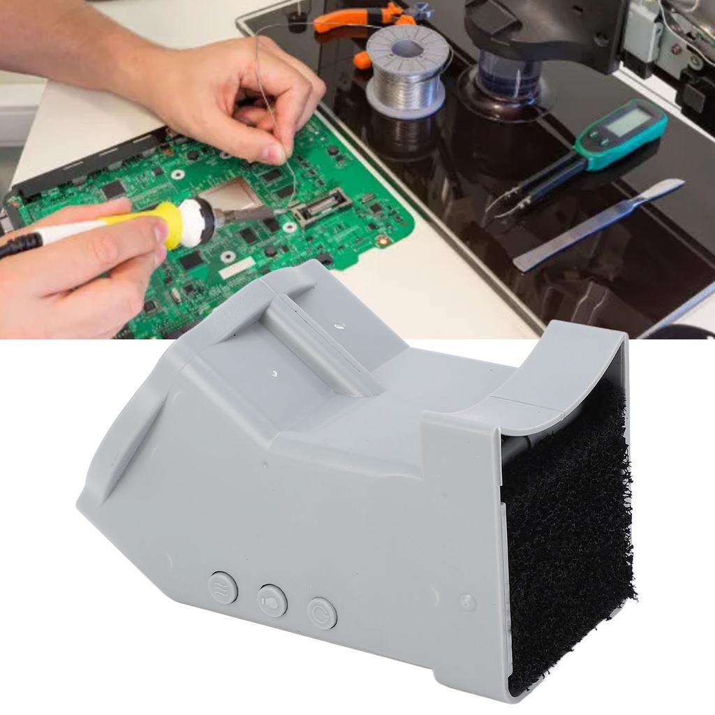 LED Light Smoke Absorber 7600RPM 3 Gears Air Volume Microscope Fume Extractor for Soldering Welding 