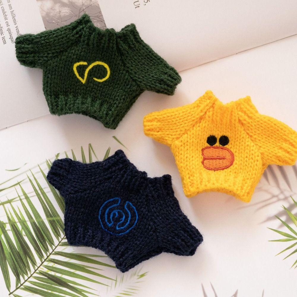Multistyles Knitted Coat Winter Sweaters Outfits Doll Sweaters  for 10cm Cotton Doll/for Idol Dolls