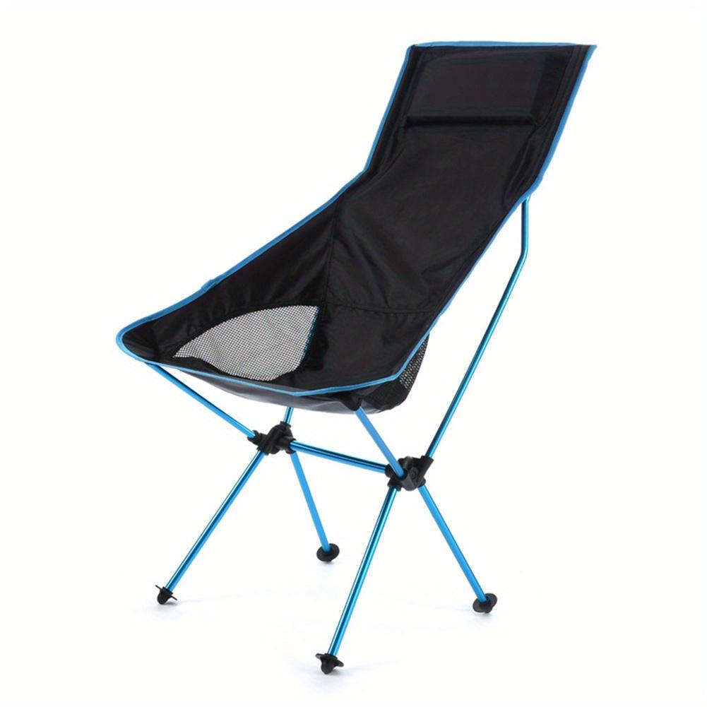 Angeln BBQ Wanderstuhl Faltbarer Outdoor Zusammenklappbarer Campingstuhl Tragbarer Klappstuhl für Strandpicknicksitz Klappstuhl