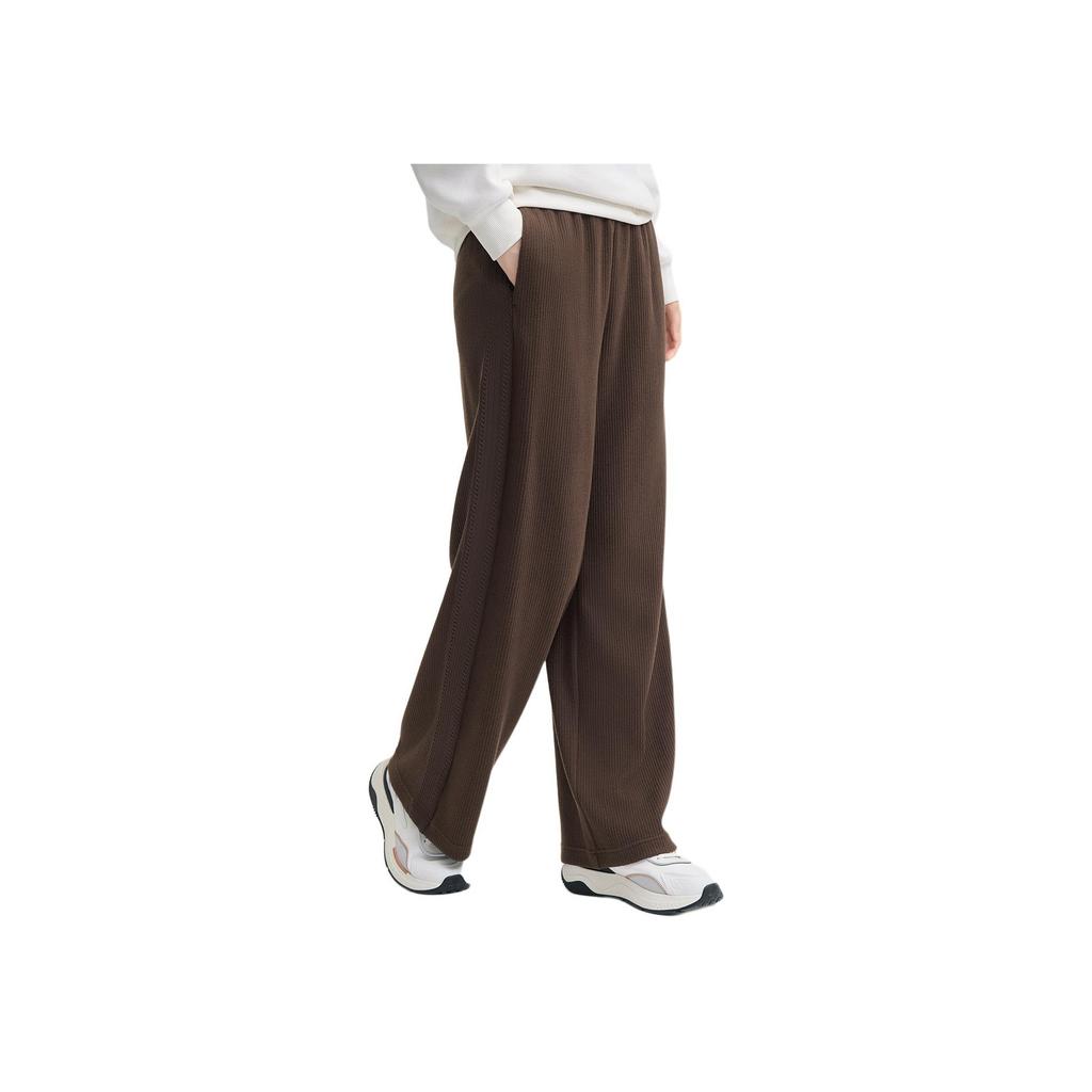 New FILA Knitted Sweatpants Women's Rusty Umber F11W443604FBN