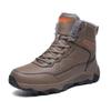 Plus Size Tactical Winter Boots: Warm, Velvet-Lined, Thick Snow Martin Boots for Men