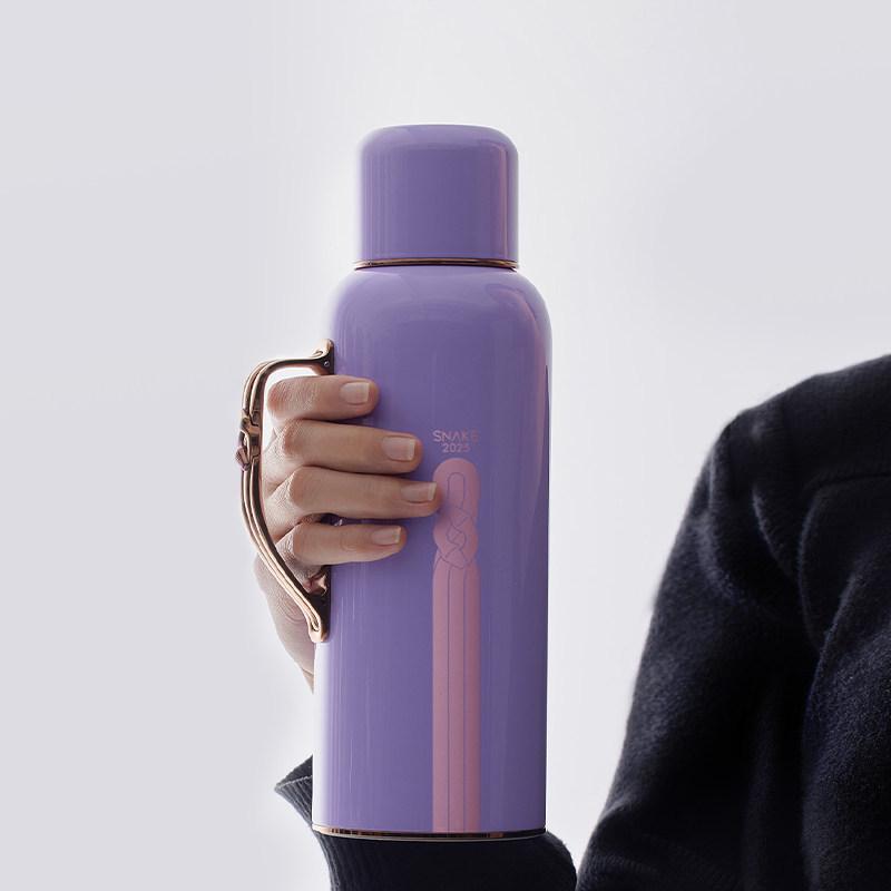 

Xue Gu 2025 Year of the Snake Heirloom Pot Mini - Purple Haze Series Thermal Insulation 595ml светло-фиолетовый