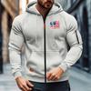 Pánský  Volnočasový  Dlouhý rukáv  Zip  Kapuce  Mikina s kapucí  Kabát  Kapuce