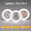 30W High Brightness Energy-saving Light Fan Household Remote Control LED Ceiling Fan Light Kitchen E27 Screw Mouth Ceiling Fan Lamp