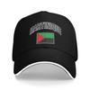 Spring Casual Baseball Cap Martinique Flag Outdoor Sports Hip Hop Hats For Women Men Sunscreen  Y2k Cute Snapback Cap