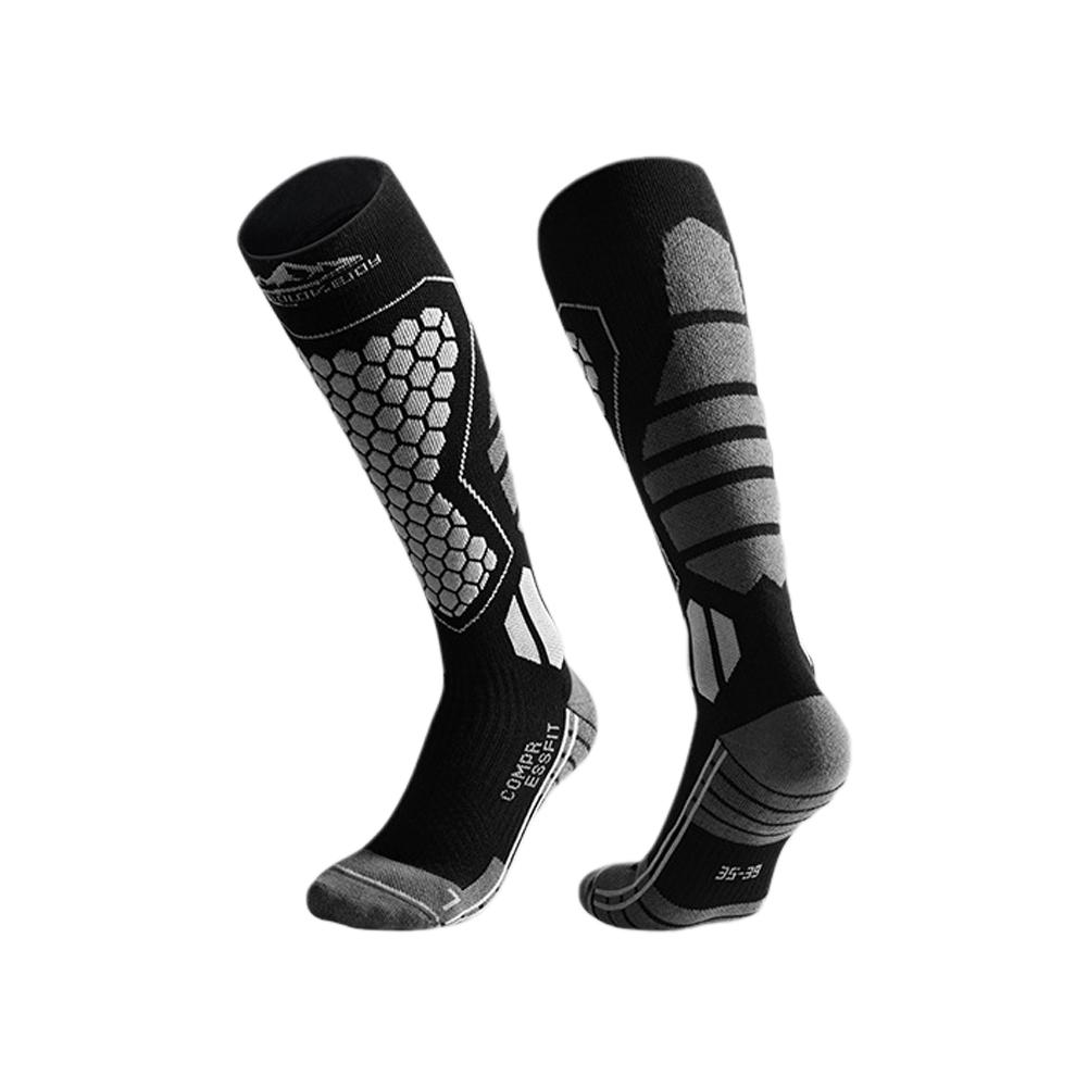 

1 пара зимних теплых утолщенных лыжных носков для занятий спортом на открытом воздухе для женщин, походных спортивных детей V1C4