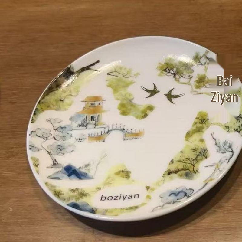 Jade Ceramic Tea Cup with Lid - Personalized Gift for Teacher's Day or Company Events