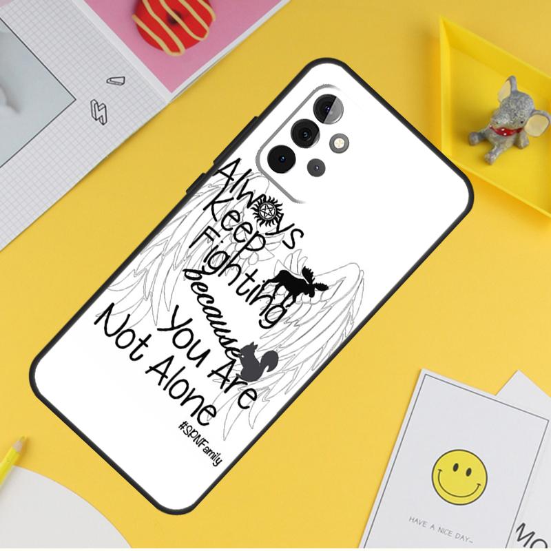 Supernatural TV Case For Samsung Galaxy A36 A16 A56 A06 A54 A34 A14 A13 A53 A12 A22 A32 A52 A35 A17 A15 A55