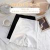 Seamless high-waisted safety shorts for women, anti-exposure, summer thin underwear, plus-size tummy control leggings, ice silk hot-selling item