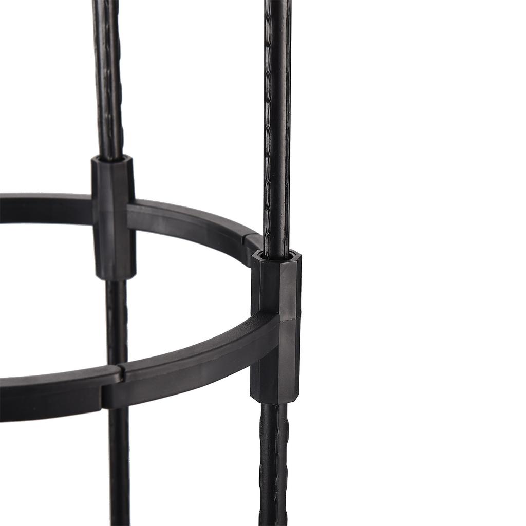 Outdoor 8mm Diameter Support Frame for Home Use, U Shaped Climbing Plant Stand for Roses 8mm Pipe Diameter (circle