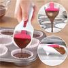1pc Chocolate Cake Scoop , Pink Decorated Measuring Cup, Dishwasher Safe, Drip Free for Countertop Cleaning, Suitable for Baking