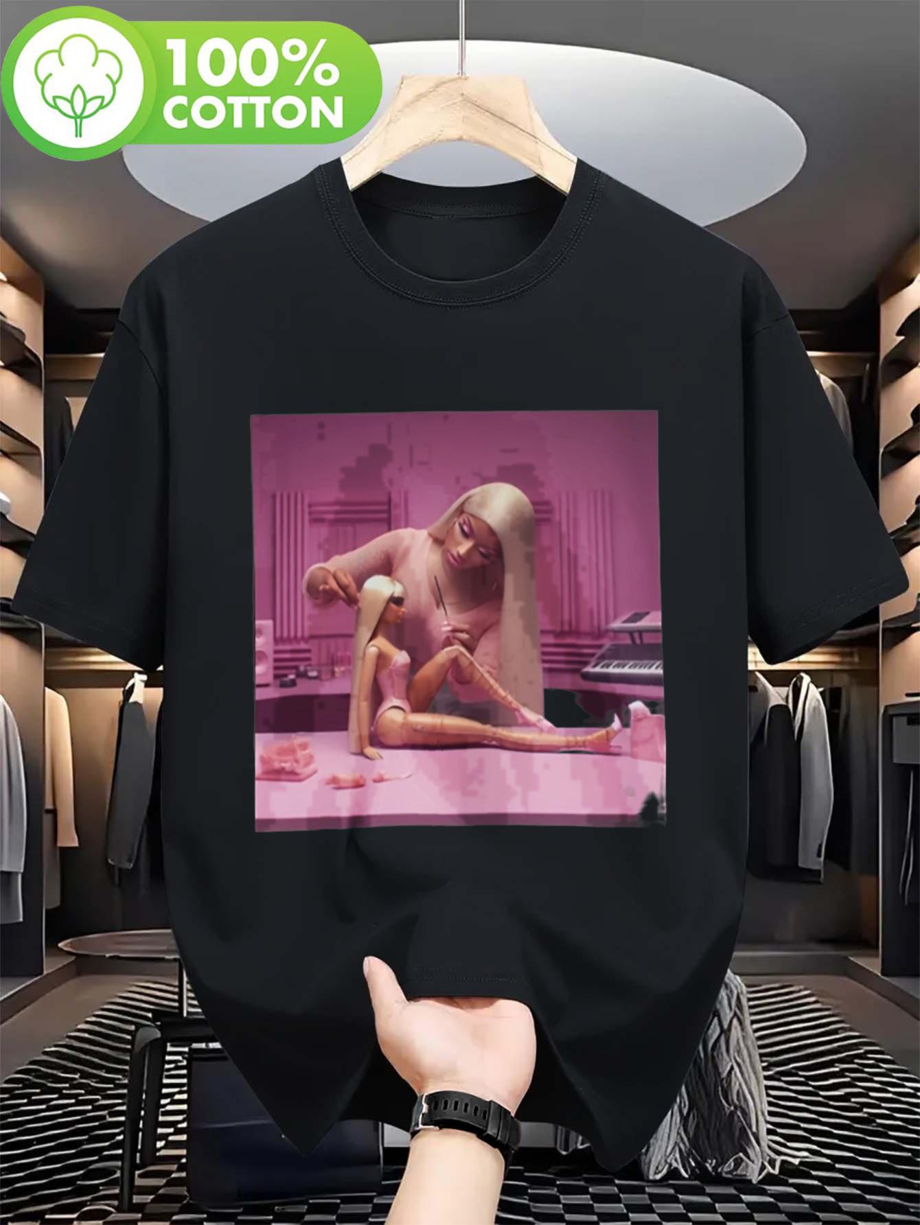 

Pink Friday 2 Tour Graphic T-shirt - Unisex Adult Black Bohemian Style T-shirt Print Design Suitable for All Seasons - Men s ... S разноцветный