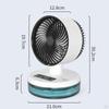 Air Circulation Fan Desk Plug and Play Quiet Lightweight Personal Desktop Portable Small