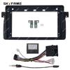 SKYFAME 12.3/9/7 Inch Car Frame Fascia Adapter Canbus Box Decoder Android Radio Dash Fitting Panel Kit For BMW E46 3 Series M3