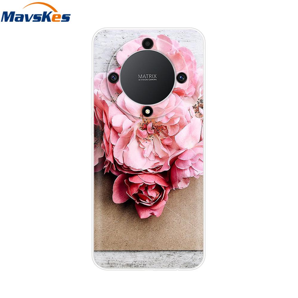 For Honor X9B Case Honor X9B Cover Luxury Clear TPU Cases Shockproof Silicone Protective Shell Phone Back Cover For Honor X9B
