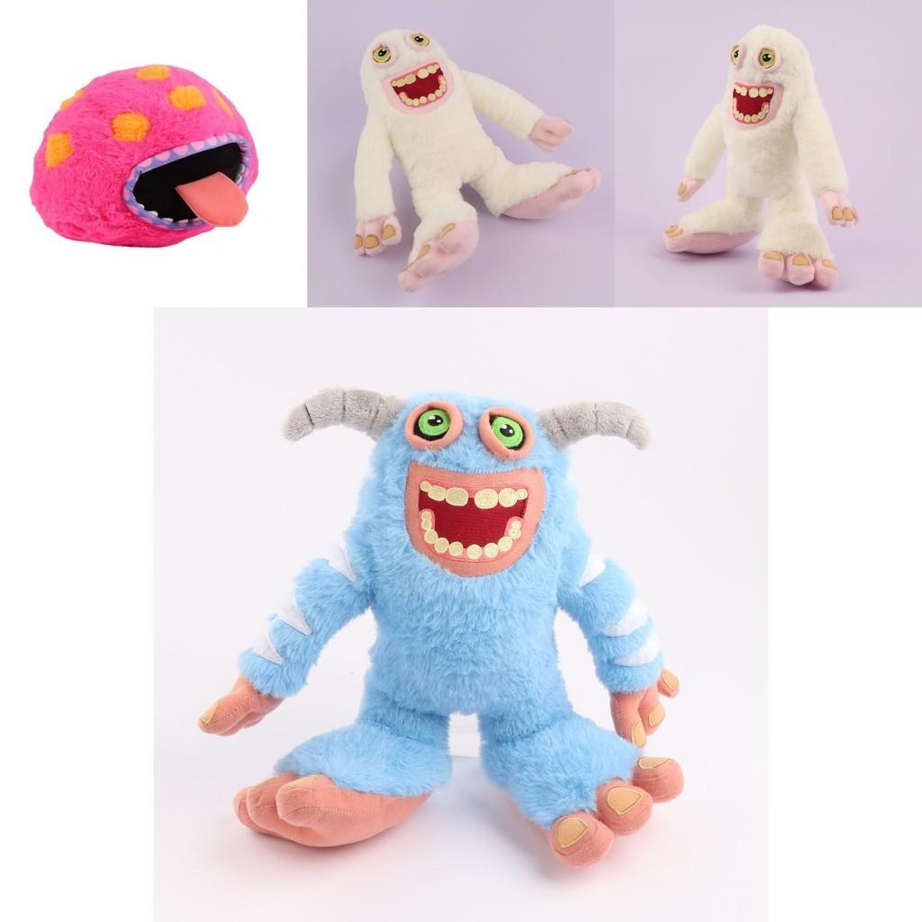 My Singing Monsters Plush Toy Blue White And Pink