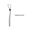 Pack Of 10 Black Elastic Hat Chin Cord Adjustable Removable Strap With Spring Lock
