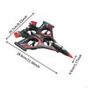RC Plane Fighter Model Easy to Control Anti Falling 4 Channel Roll Sensing Foam Aircraft Outdoor