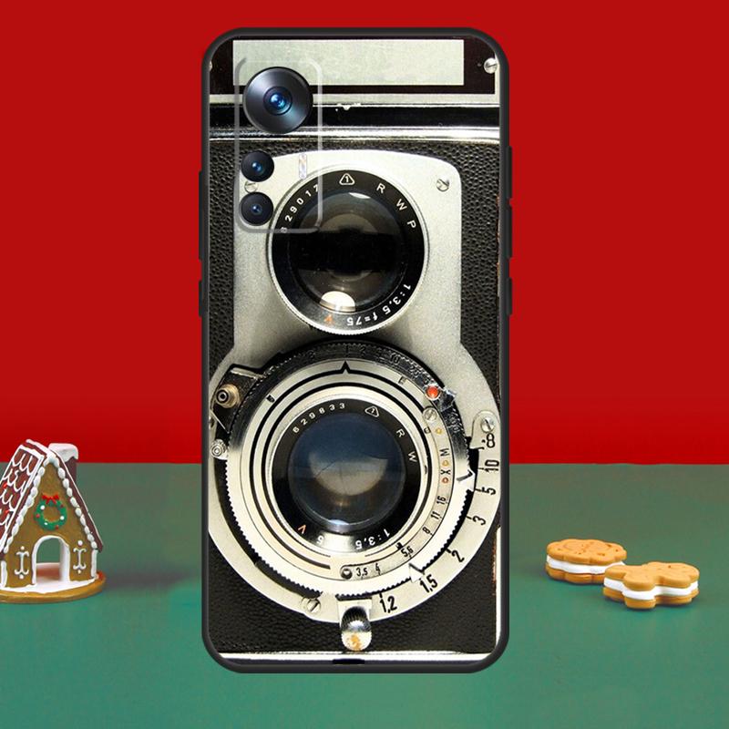 Retro Camera Vintage Case For Xiaomi 15T 14T 13T Pro 14 15 17 Ultra Cover For POCO F8 Ultra F7 F6 F5 X5 X6 X7 Pro