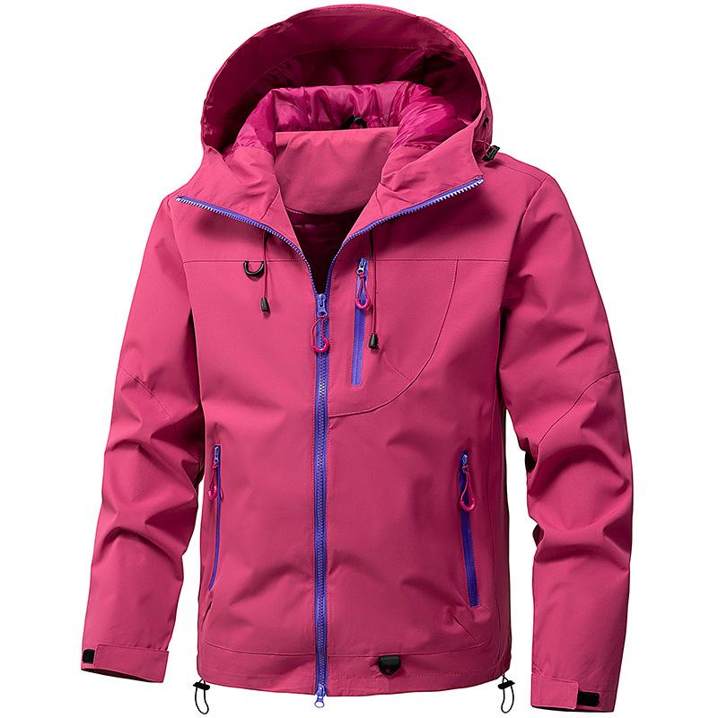 

New Arrival: Trendy Unisex Hooded Windbreaker - Versatile Casual Loose Fit Jacket for Spring & Autumn 3XL