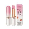 Pfirsichfarbener Lippenbalsam, Kristalltemperaturänderung, Lippenstift, Mädchen, feuchtigkeitsspendend, langlebig, Lipgloss, Make-up, Lippenpflege, Reparatur, Kosmetik