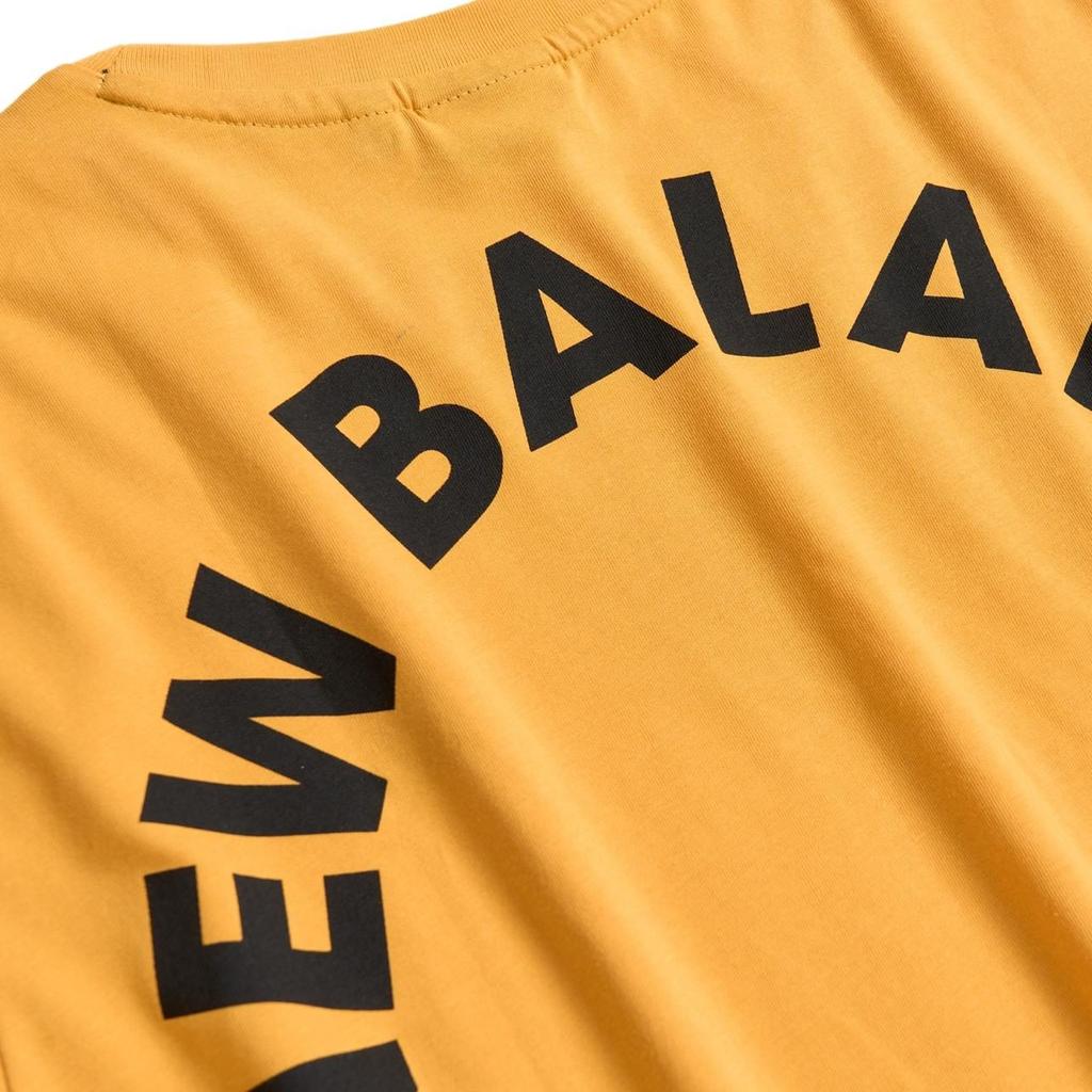 New Balance T Shirt Unisex Yellow NCNE92S013-yw