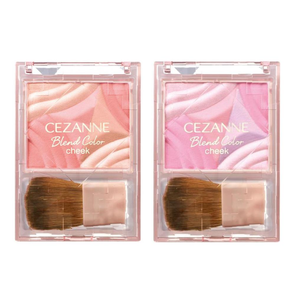 CEZANNE Blend Color Cheek 01 Coral Symphony  02 Mood Pink 45g