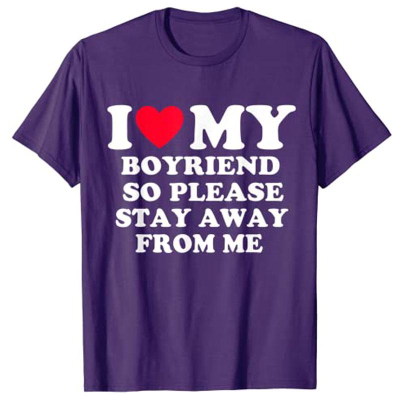I Love My Partner Clothes: Boyfriend & Girlfriend Tees