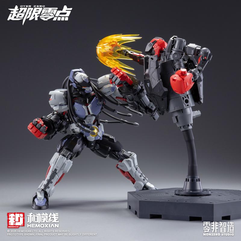 Moline Official Licensed Transcend Zero Wave 3 Boxer Baki Assembled Model Kit Room Decor Collectible Gift For Boys Movable Model