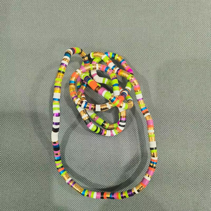 5mm 90cm Iron Flexible Twisted Jewelry Bendable Snake Necklace 20 Colors Available ,1pcs/pack