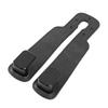 Car Headrest Hook Strong Load Bearing Capacity Multifunction Seat Back Double Hook for Handbags Bags Purses Black