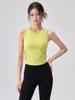 Women's Summer Yoga Vest: Shockproof Fitness Bra Top for Running & Sports