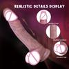 Automatic Thrusting Silicone Dildo with Suction for Women’s Pleasure