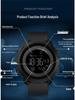 Sanda Waterproof Digital Watch with Step Counter, Calorie Tracker, Alarm, and Multifunctional Features for Outdoor Sports