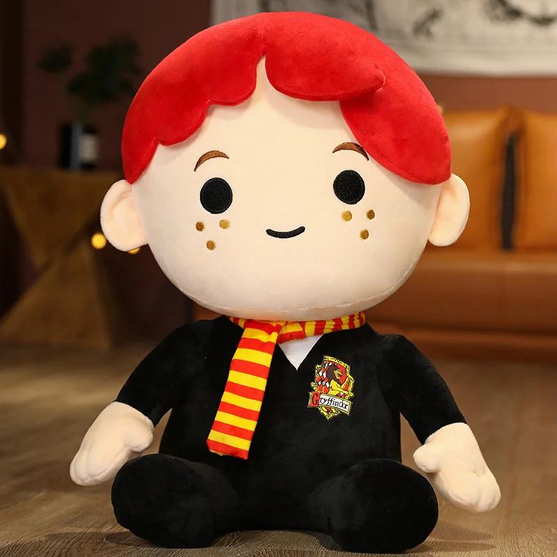 

Adorable Big Size Harry Potter Ron Weasley Plush Toy with Scarf Movie TV Soft Harry Potter Stuffed Doll Character Collectible 20cm-25cm