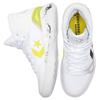 Converse G4 Round-toe Comfortable High-Top Basketball Shoes Unisex White, Black and Yellow