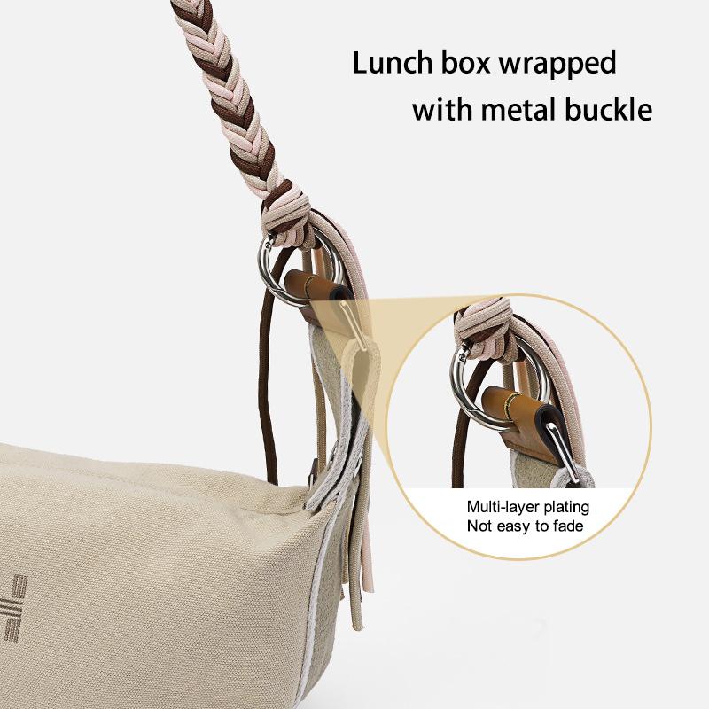 EverToner Breiter Riemenverschluss Taschenzubehör Brotdosen-Tasche Umhängetasche Damen-Tasche DIY Ersatzteile