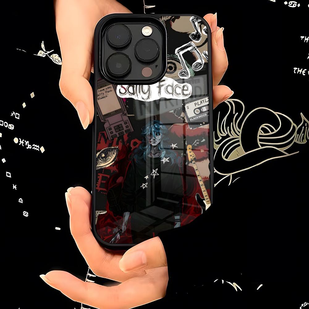 Game Sally Face Phone Case PC+TPU For IPhone 17 16 15ProMax 13 16 11 12 14 Pro Xs Max Mini Xr X Plus Cover