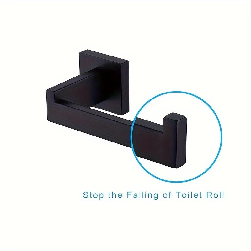 Toilet Paper Holder, Toilet Paper Roll Holder, Dispenser And Hanger, Wall Mounted Suitable For Bathroom And Kitchen