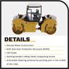 1/64 Diecast Masters Caterpillar CB-13 Roller with ROPS, Play & Collect Series Cat Trucks & Construction Equipment