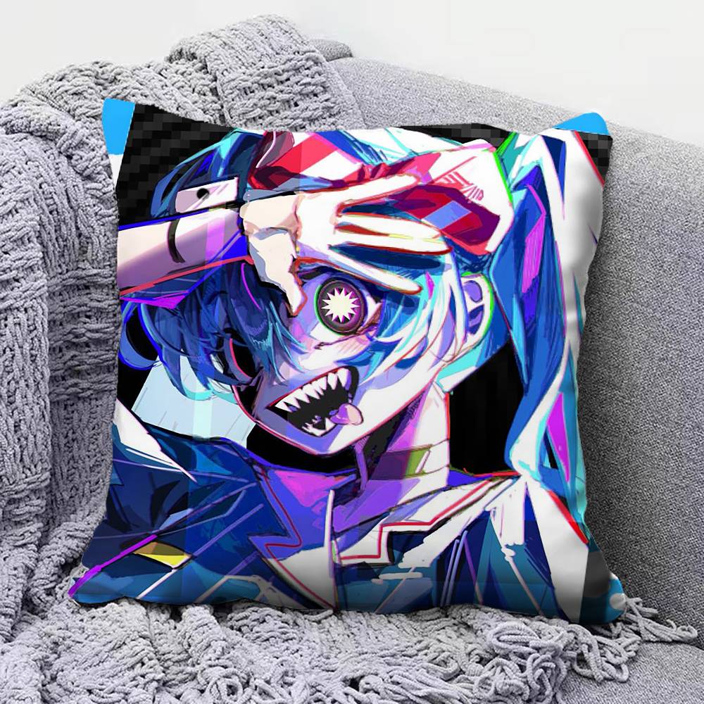 Mesmerizer Teto and Miku Home Sofa Cushion Covers and Aecorative Custom Pillow Covers